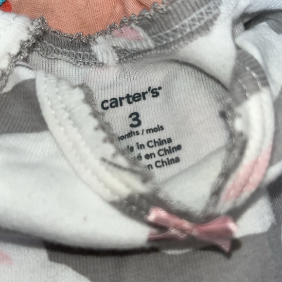 Easter Bundle 3-6 Month Set- Footed PJs and Onesie - Picture 2 of 4